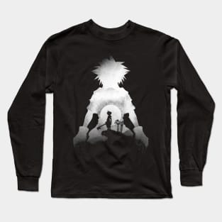 Monochrome Keyblade Long Sleeve T-Shirt